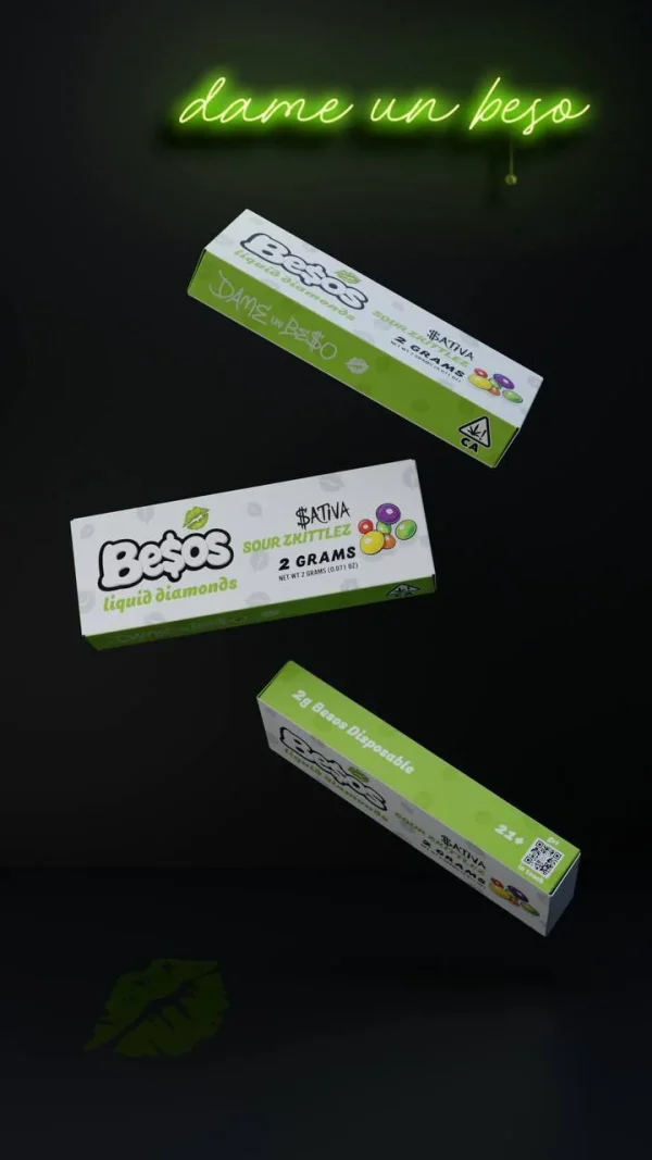 Besos Sour Zkittles